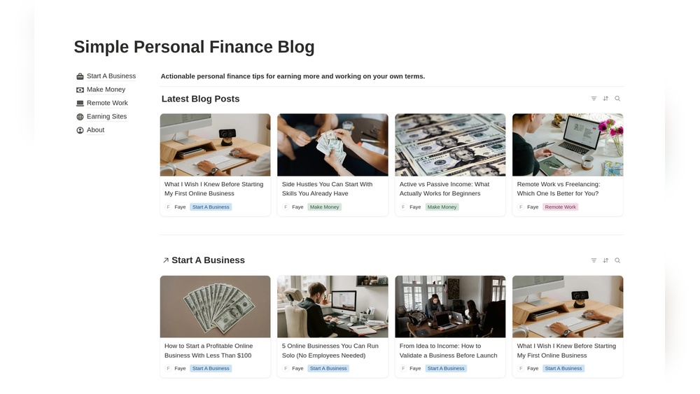 How to Start a Simple Blog And Earn Passive Income
