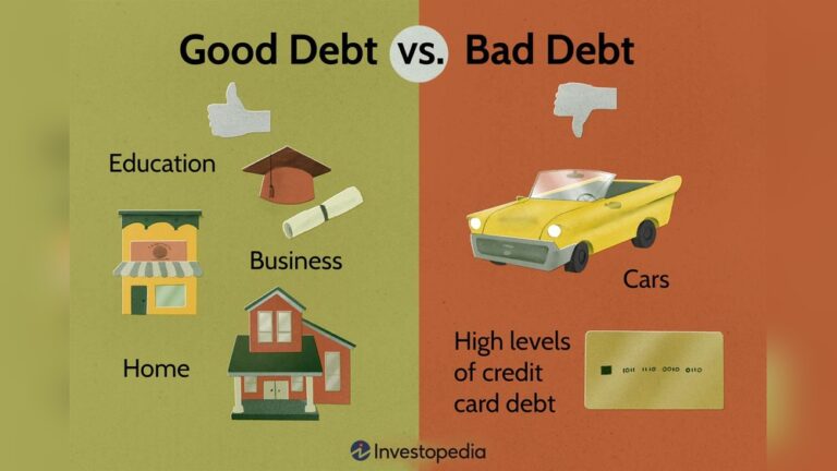 The Difference Between Good Debt And Bad Debt Explained
