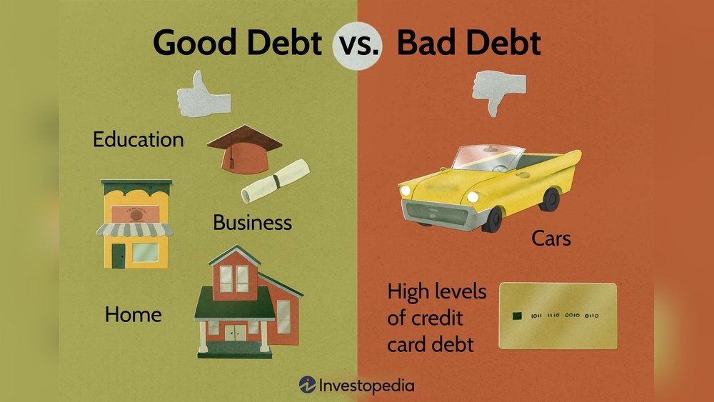 The Difference Between Good Debt And Bad Debt Explained